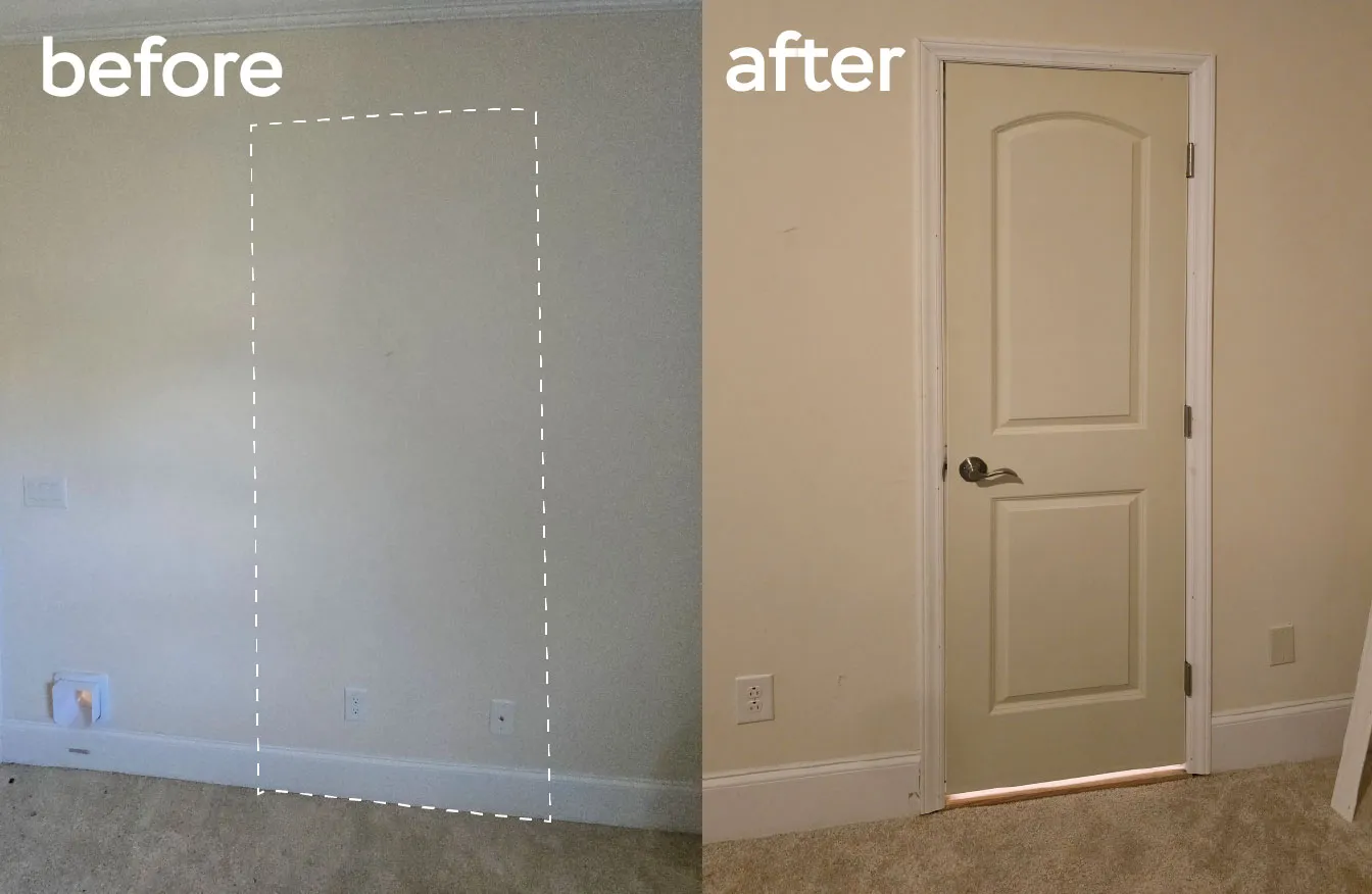 New Interior Doorway