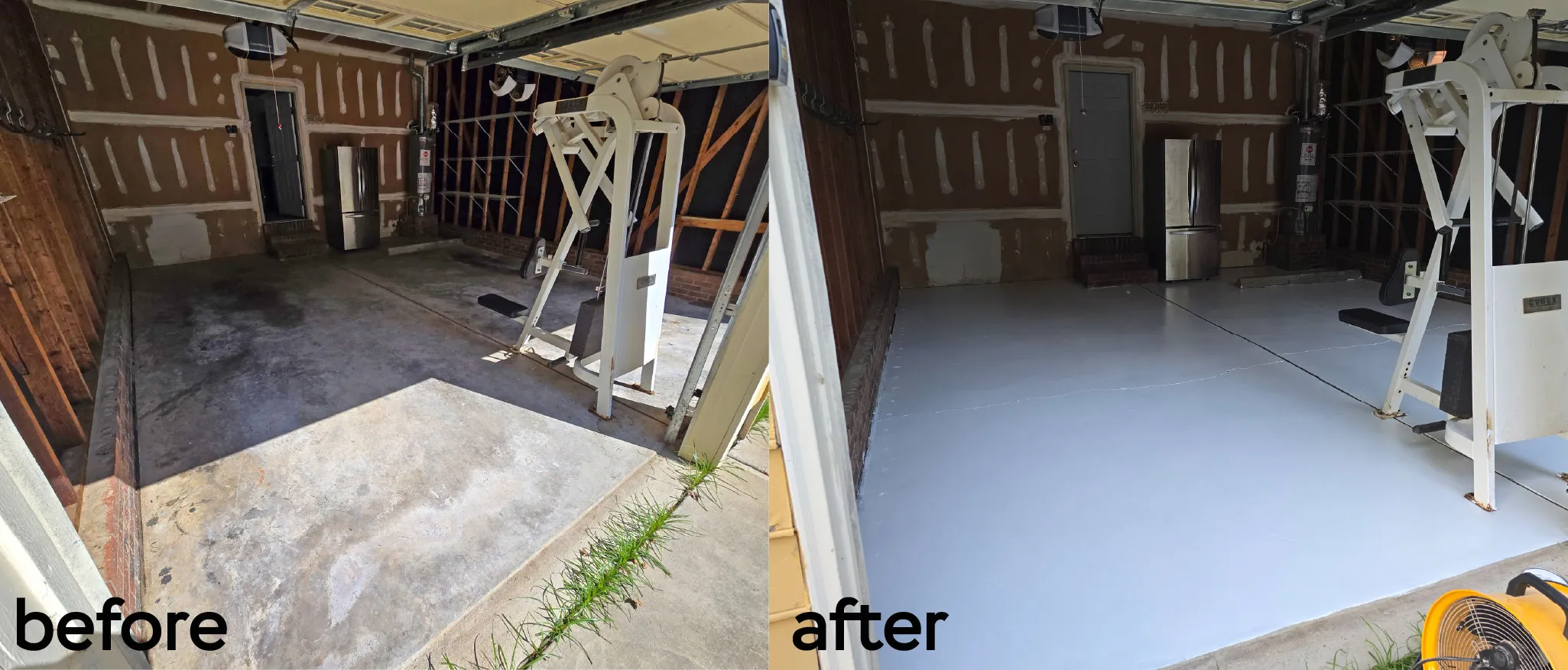 Garage Floor Refinishing