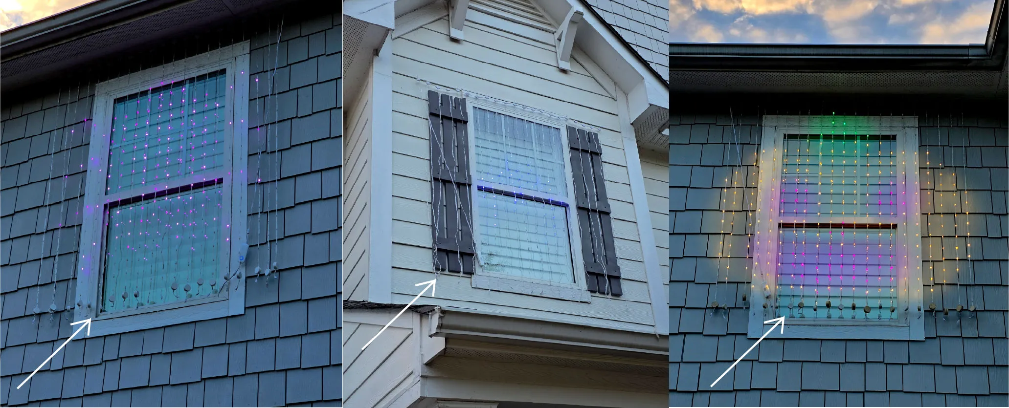 Exterior Holiday Light Installation